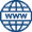 Website icon linking to GMR Group's web presence.