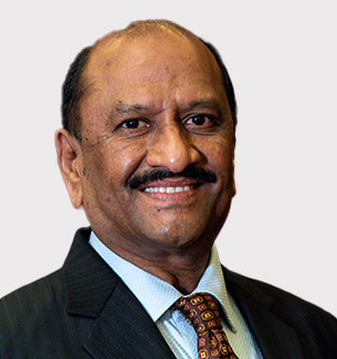Portrait of B.V.N. Rao, a leader in GMR Group.