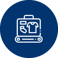 Illustration showcasing specific features of Hyderabad International Airport.