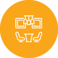 Illustration highlighting the sixth set of features at Hyderabad International Airport.