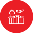 Illustration showing an advanced feature of Hyderabad International Airport.