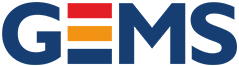 Logo of GEMS Education, a business partner of GMR Group.