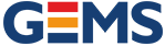 Logo of GEMS Education, a business service under GMR Group.