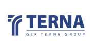 Logo of Terna, an airport partner of GMR Group.