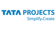 Logo of Tata Projects, an EPC partner of GMR Group.